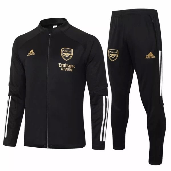 Survetement Arsenal 2020-21 Noir Or Blanc